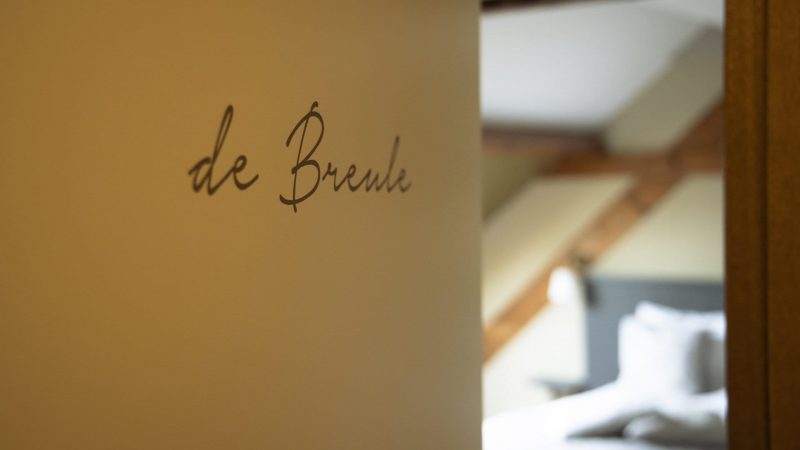 Bed en breakfast t inj - kamer De Breule